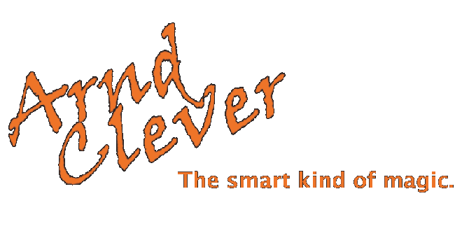 Logo Arnd Clever - The smart kind of magic
